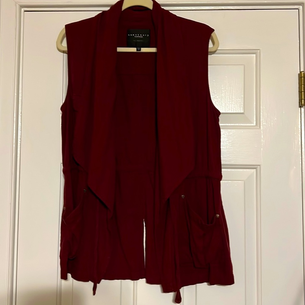 Linen vest
